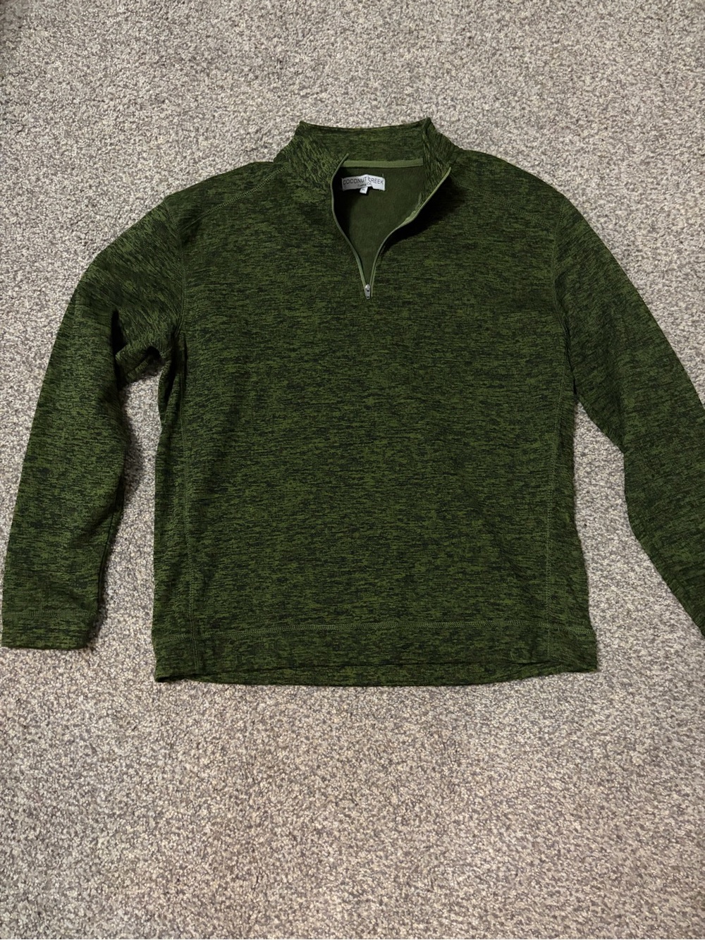 Men's Coconut Creek Half-Zip Pullover - Green